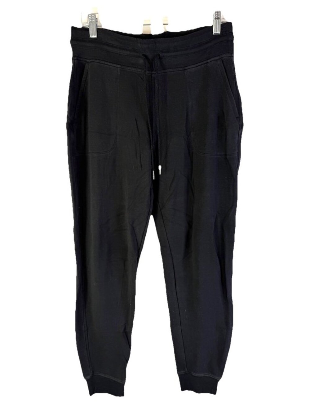 Athleta Black Drawstring Pull On Pocket Joggers Jogger Pants